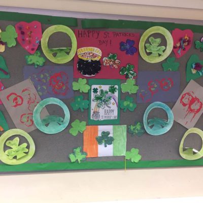 St Patrick's Display Board