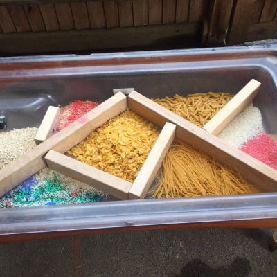 Different sensory sorting activity
