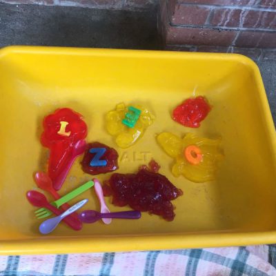 Find the letters in the jelly!